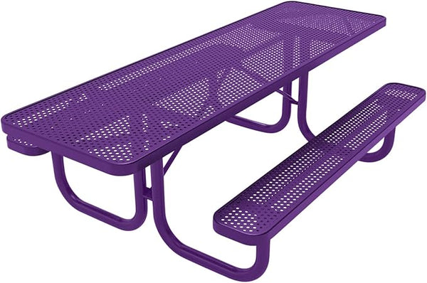 COATEDOUTDOORFURNITURE Heavy-Duty Portable ADA-Compliant Outdoor Picnic Table - Photo 1