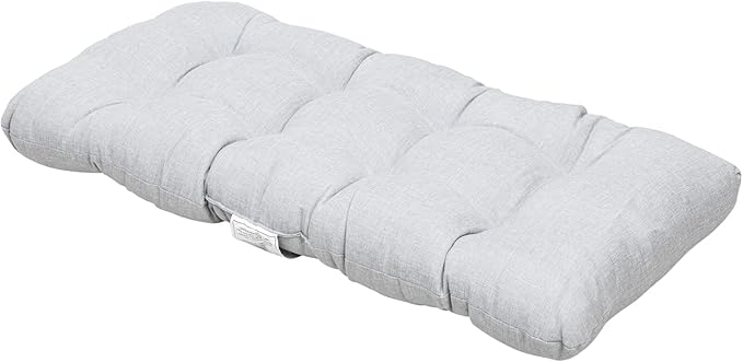 QILLOWAY Outdoor Patio Wicker Seat Cushions Group Loveseat/Two U-Shape/Two Lumbar Pillows for Patio Furniture - Photo 3