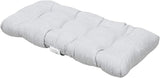 QILLOWAY Outdoor Patio Wicker Seat Cushions Group Loveseat/Two U-Shape/Two Lumbar Pillows for Patio Furniture - Photo 3