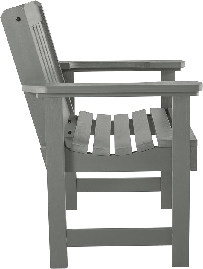 Highwood AD-CHGL1-CGE Lehigh Garden Chair, Coastal Teak
