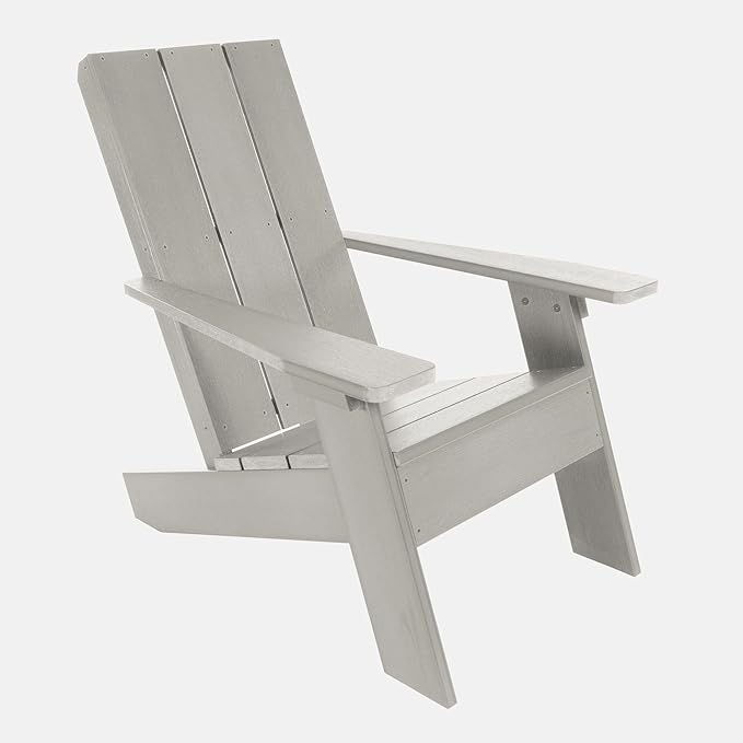 highwood Italica Modern Adirondack Chair, Harbor Gray