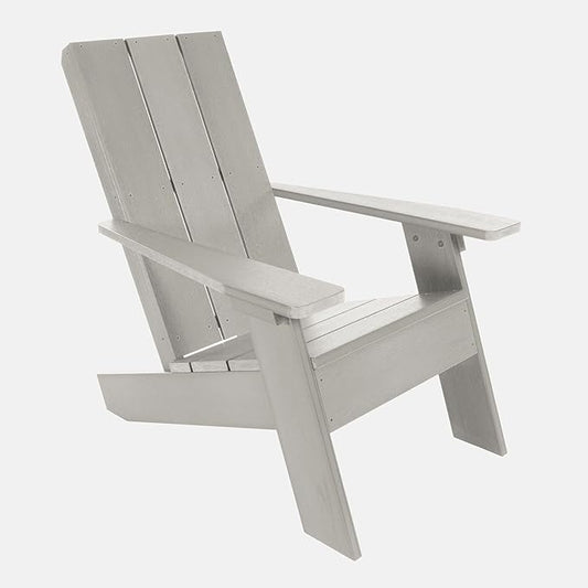 highwood Italica Modern Adirondack Chair, Harbor Gray