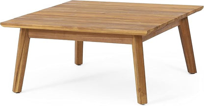 Burchett Outdoor Coffee Table - Acacia Wood - Teak