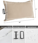 T&H XHome Outdoor Pillow for Chaise Lounge Chair - Photo 3