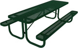 COATEDOUTDOORFURNITURE Heavy-Duty Portable Outdoor Picnic Table - Photo 1