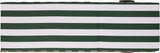 SAFAVIEH Outdoor Patio Furniture Collection - Newport Natural Solid Wood Chaise Lounge Chair with Green Stripe Cushion - Photo 7