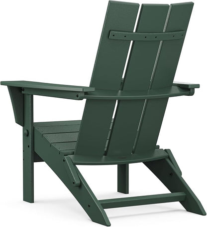 POLYWOOD Modern Folding Adirondack Chair