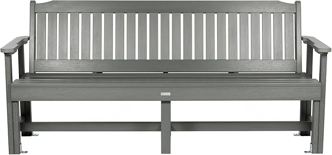 Sequoia Professional CM-BENSQ62-CGE Commercial Grade Exeter 6 Foot Garden Bench, Coastal Teak