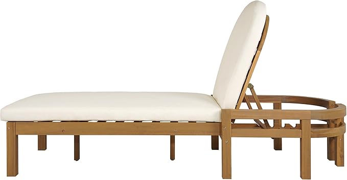 Merax Luxury Outdoor Chaise Lounge Chairs with 4 Inch Thick Cushions - Photo 6