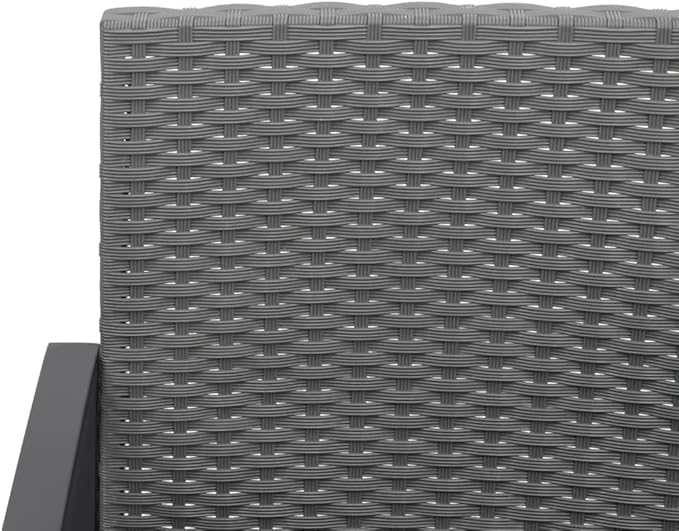 2-Seater Garden Bench, Outdoor Patio Loveseat with Cushions - Photo 7