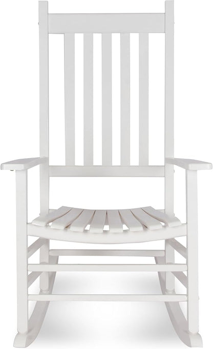 Shine Company Vermont Porch Rocker – White