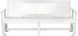 Sequoia Professional CM-BENSQ62-WHE Commercial Grade Exeter 6 Foot Garden Bench, White - Photo 5