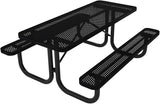 Coated Outdoor Furniture Heavy-Duty Portable Outdoor Picnic Table - Photo 1