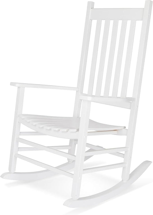 Shine Company Vermont Porch Rocker – White