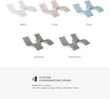 Ledge Lounger Oasis Bundle 2 Chaises + 1 Side Table no Hole - Photo 7
