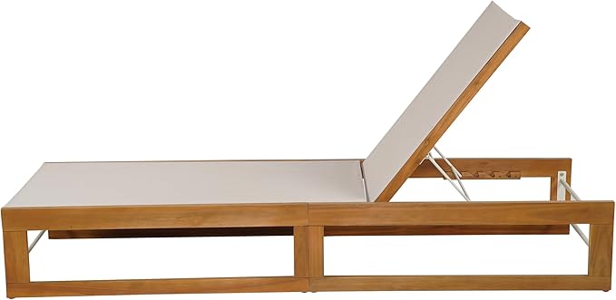 Christopher Knight Home Tristz Patio Chaise Lounge Chair Outdoor - Photo 7