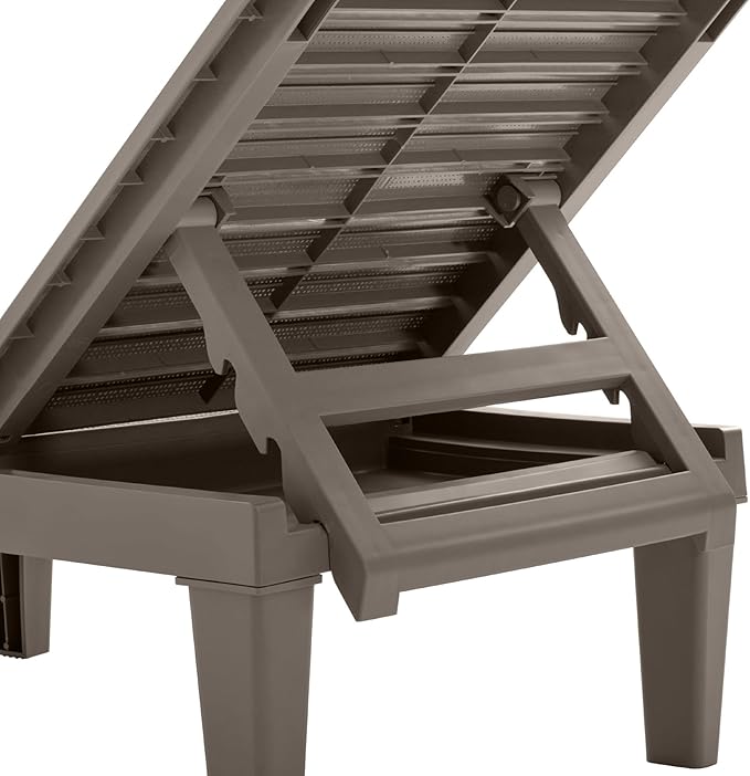 Outdoor Chaise Lounge Chair Set of 2 for Poolside Patio - Photo 7