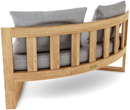 Modular Patio Conversation Set - Outdoor Deep Seating Area