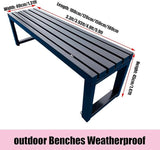 Heavy Duty Outdoor Patio Bench - Photo 2