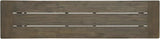 Merax 2-Piece Acacia Wood Outdoor Benches Set, 63" Rustic Patio Bench with Sandblast Gray Finish and H-Stretcher Design - Photo 7
