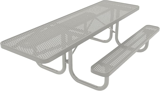 COATEDOUTDOORFURNITURE Heavy-Duty Portable ADA-Compliant Outdoor Picnic Table - Photo 1
