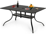 Oakcloud 60"x37" Patio Dining Table - Photo 1