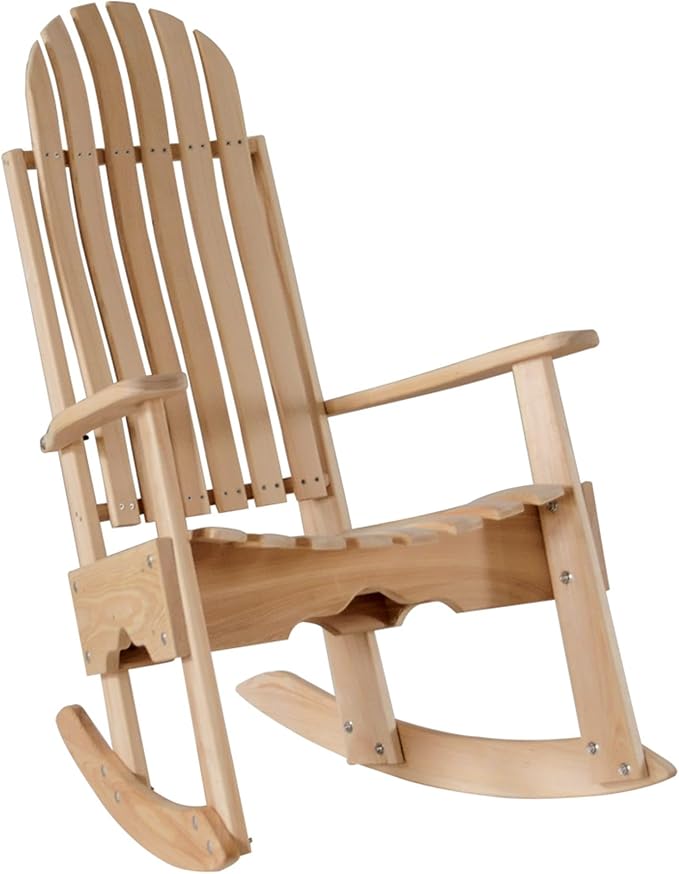 Hershey Way C6100 Amish Made Cypress Wooden Indoor Outdoor Rocking Chair