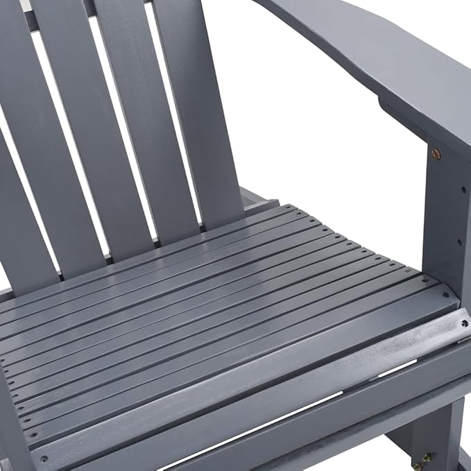 (Fast Shipments) Wooden Rocking Chair - Photo 6