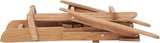 Wooden Outdoor Folding Adirondack Chair Set of 2 Wood Lounge Patio Chair for Garden, Garden, Lawn, Backyard, Deck - Photo 8