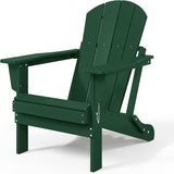 Costaelm 3 piece Patio Set, Outdoor Modern Adirondack Table and Chairs - Photo 3