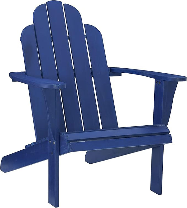 Jayde Blue Adirondack Chair by Linon - Photo 1