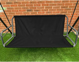 2/3 Seat Patio Swing Cover Chair Bench Replacement Covers Waterproof Heavy Duty Swing Seat Cover - Photo 1