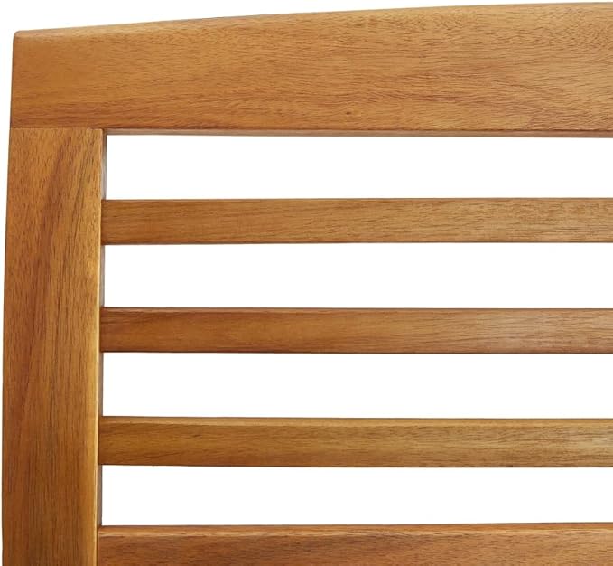 (Fast Delivery) Garden Wooden Benche, Slatted Design, Indoor/Outdoor Bench, with Backrest and Armrests, Durable, Wooden - Photo 6