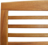 (Fast Delivery) Garden Wooden Benche, Slatted Design, Indoor/Outdoor Bench, with Backrest and Armrests, Durable, Wooden - Photo 6