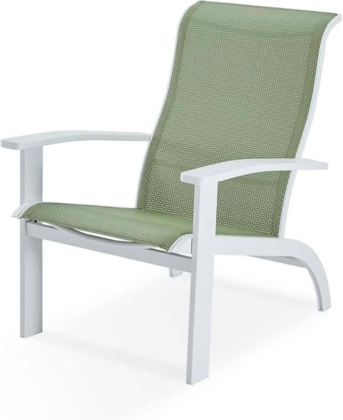 DIFY Patio Adirondack Chair,Outdoor Adirondack Chair Weather Resistant for Backyard,Pool Deck and Beach,Green