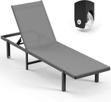Lounge Chair Outdoor with Wheels - Photo 1