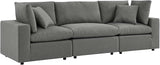 Modway EEI-5578-CHA Outdoor Patio Sofa, Charcoal - Photo 3
