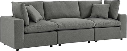 Modway EEI-5578-CHA Outdoor Patio Sofa, Charcoal