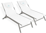 Ostrich Chatham 2 Pieces Patio Chaise Lounges, Patio Lounge Chairs, Facedown Tanning Chair, Patio Chairs - Photo 1