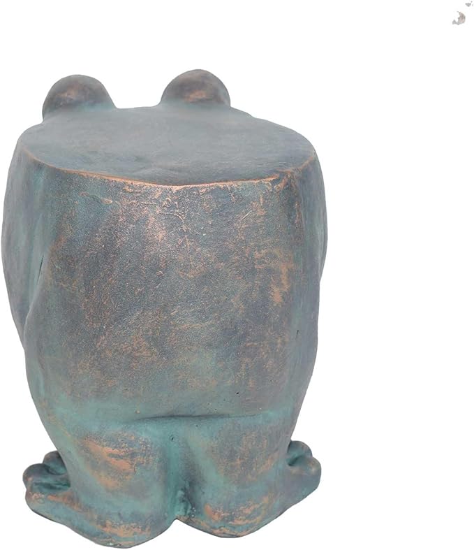 Garden Stool, Plant Stool or Frog Table for Garden, Front Porch, Patio, Outside, Indoor, Lightweight Concrete - Photo 7