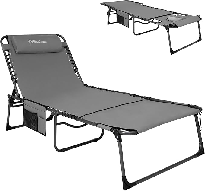 KingCamp Tanning Chair with Face Hole - Photo 1