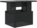 Garden Table with Tempered Glass Top and Adjustable Height - Photo 4