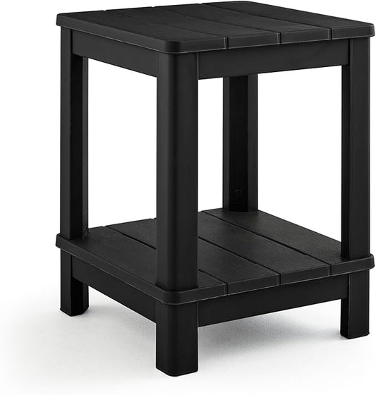 Keter Deluxe Adirondack Side Table - Black