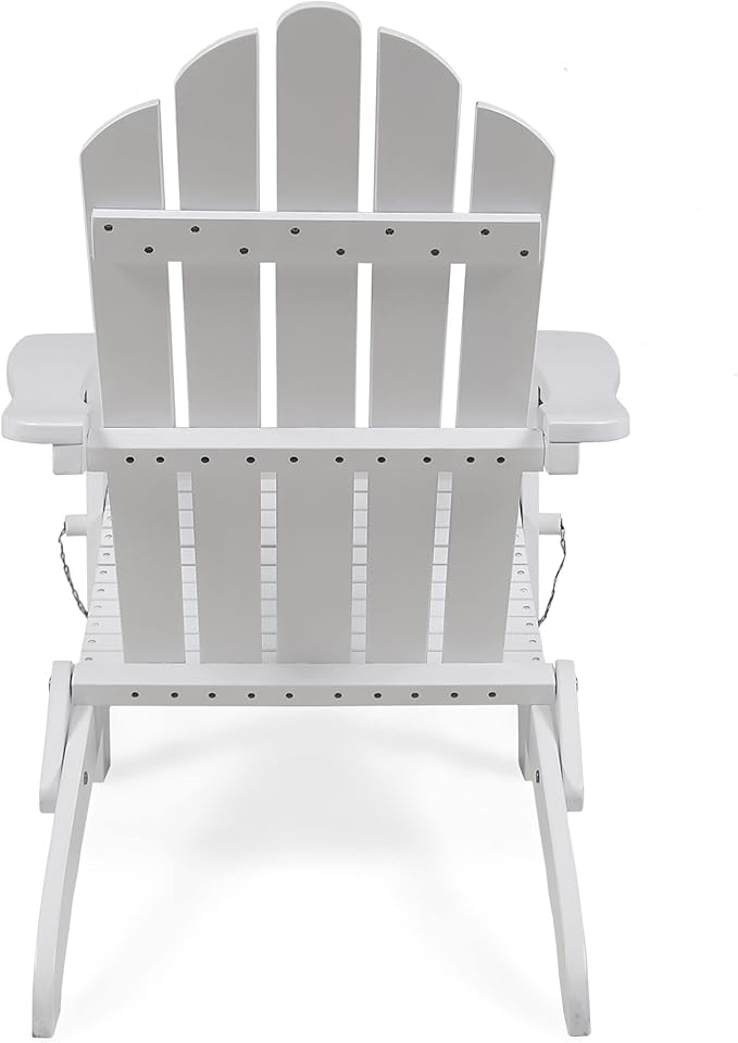 Christopher Knight Home Hollywood Adirondack Chair, White