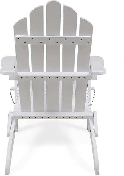 Christopher Knight Home Hollywood Adirondack Chair, White