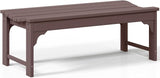 Costaelm Outdoor Benches Weatherproof - Photo 1