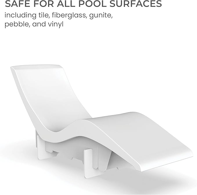 Aqua Outdoors - Outdoor Chaise Set - 2 Chaise Lounges, 2 Risers & Headrest Pillows - Photo 6