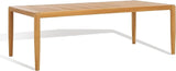 SAFAVIEH Couture Outdoor Collection Samoa Natural Brown Brazilian Teak Solid Wood Patio Coffee Table - Photo 10