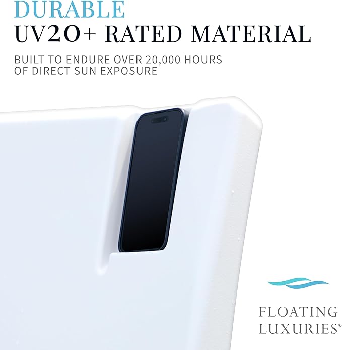 Floating Luxuries Kai Shelf Pool Lounger, in-Pool, Use in Pools with Shelves Up to 9 Inches Deep - Photo 6