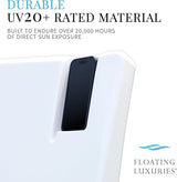 Floating Luxuries Kai Shelf Pool Lounger, in-Pool, Use in Pools with Shelves Up to 9 Inches Deep - Photo 6